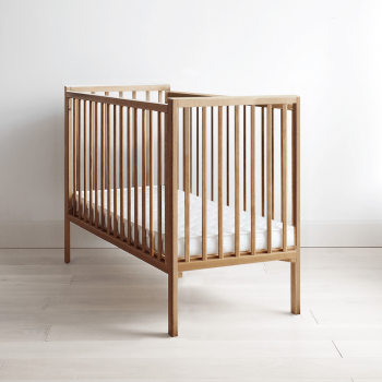 Patut din lemn pentru bebe, inaltime saltea reglabila, stardust  craft vintage 120  60 cm