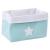 Cos depozitare panza Childhome 32x20x20 cm, Menta