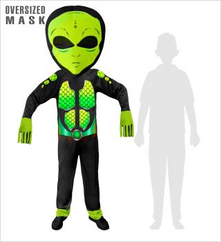 Costum extraterestru space alien copii - 5 - 7 ani / 128 cm