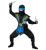 Costum ninja copii kombat albastru - 5 - 7 ani / 128 cm