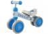 Bicicleta fara pedale, cu roti duble, pentru copii, blue bello, leantoys, 5263