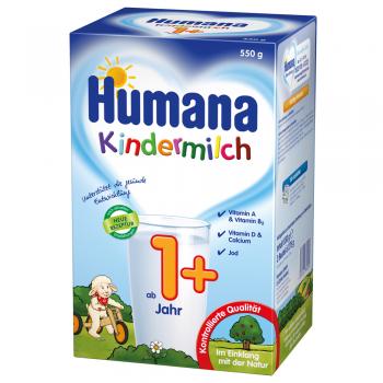 Lapte Praf Humana Kindermilch 1 De La 1 An 550 G
