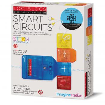 Joc electronic logiblocs - set smart circuit