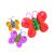 Mini set creativ - fluturi tricotati, littlecraft