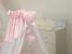 Amy - baldachin din tul, bear heart roz, 600x160 cm