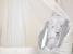 Amy - baldachin din tul, fluffy stelute transparent, 400x160 cm