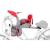 Scaun bicicleta copii SafeFront Clasic, Pozitie montare Centru, 15 Kg si si Casca Protectie XS 44-48 Fairy Tail WeeRide WR09SKFT
