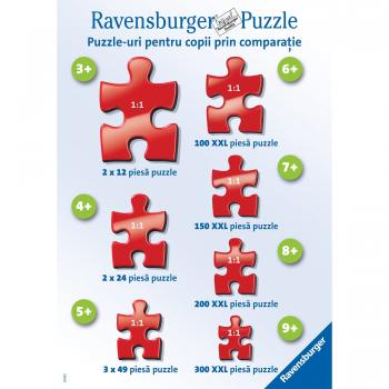 PUZZLE TIP RAMA ANIMALE MARINE, 30 PIESE