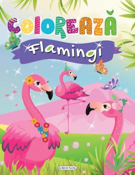 Coloreaza - Flamingi