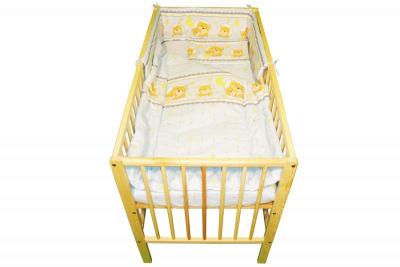 Lenjerie Mykids Teddy Night Albastru 4+1 Piese 120x60