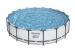 piscina cadru rotunda, bestway steel pro max,  56462, albastru, 5.49 x 1.22 m