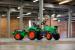 Jucarie tractor cu pedale verde supercharger cu capota cu deschidere si remorca, falk, 2021ab