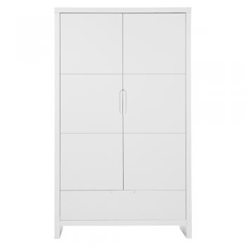 Dulap Childhome Quadro White 110x58x185 cm, MDF Alb