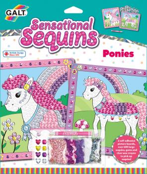 Sensational Sequins: Set 2 Tablouri Cu Ponei -new Edition