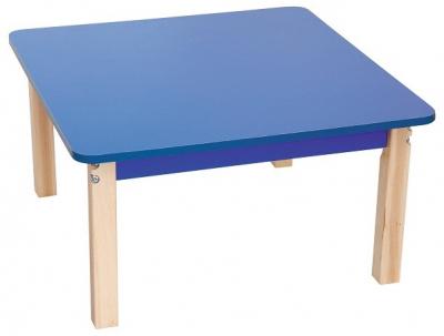 Blat masa colorat forma patrata - Albastru