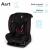 Lionelo - Scaun auto Aart RWF, 0-36 Kg, 4 Pozitii Inclinare Spatar, 13 Pozitii Reglare Tetiera, Negru