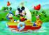 Puzzle De Podea - Mickey Mouse La Pescuit (24 Piese)