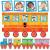 Headu ecoplay - puzzle micul tren 123