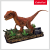 Cubic fun - puzzle 3d velociraptor 63 piese