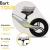 Lionelo - Bicicleta fara pedale, cu cadru din magneziu, Bart Tour, 12 \'\', Grey Stone
