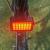 Stop bicicleta 45 led-uri, reincarcabil usb, 6 moduri iluminare, ipx4