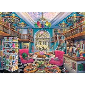 Puzzle palatul cartilor, 1000 piese