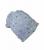 Caciula blue stars, cu bordura, kidsdecor, in strat dublu, din bumbac - 42-46 cm