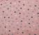 Caciula pink stars, cu bordura, kidsdecor, in strat dublu, din bumbac - 42-46 cm