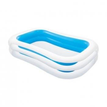 Piscina gonflabila, pentru familie si copii 6 ani+, intex 56483, 262 x 175 x 56 cm, 770 litri