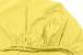 Cearceaf galben, kidsdecor,  cu elastic, din bumbac - 52x95 cm