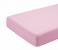 Cearceaf roz, kidsdecor, cu elastic, din bumbac - 63x127 cm