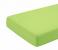 Cearceaf verde, kidsdecor, cu elastic, din bumbac - 60x85 cm