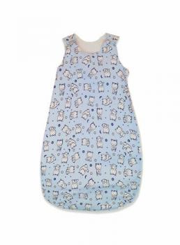 Sac de dormit copii, kidsdecor, baby bear albastru - 95 cm, 1 tog - toamna