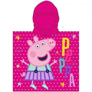 Poncho cu gluga Peppa Pig 55x110 cm EPLUSM EPMPP5246777