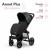 Lionelo - Carucior sport Annet Plus Dreamin\', De la nastere, Cu accesorii, 0 - 22 Kg, Negru