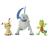 Set figurine blister, pokemon, treecko & mimikyu & absol, 3buc