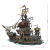 Cubic fun - puzzle 3d nava pirati 218 piese