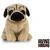 Catelus de plus Pug 20 cm Living Nature KCAN454