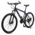 Bicicleta mtb de 26 inch, 21 viteze shimano, jante aluminiu, frane disc, phoenix, negru-albastru