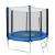 Trambulina copii, diametru 244 cm, plasa protectie laterala, scara acces