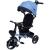 Tricicleta pliabila pentru copii Impera albastru, scaun rotativ, copertina de soare, maner pentru parinti Kidscare