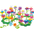 Set jucarie de constructie Gradina cu Flori, 130 piese Cosmolino MP74949