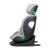 Scaun auto pentru copii, Opal, Pentru grupele de greutate 0-36 Kg, 40 - 150 Cm, Tehnologie Isofix I-Size, Centura Top Tether, Protectie laterala, Rotire 360° grade, Cu pozitie de somn si tetiera reglabila, FreeON, Grey