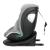 Scaun auto pentru copii, Opal, Pentru grupele de greutate 0-36 Kg, 40 - 150 Cm, Tehnologie Isofix I-Size, Centura Top Tether, Protectie laterala, Rotire 360° grade, Cu pozitie de somn si tetiera reglabila, FreeON, Grey