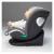 Scaun auto pentru copii, Opal, Pentru grupele de greutate 0-36 Kg, 40 - 150 Cm, Tehnologie Isofix I-Size, Centura Top Tether, Protectie laterala, Rotire 360° grade, Cu pozitie de somn si tetiera reglabila, FreeON, Grey