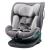 Scaun auto pentru copii, Opal, Pentru grupele de greutate 0-36 Kg, 40 - 150 Cm, Tehnologie Isofix I-Size, Centura Top Tether, Protectie laterala, Rotire 360° grade, Cu pozitie de somn si tetiera reglabila, FreeON, Grey