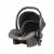Carucior 3 in 1, Trio Comfort, Cu cadru din aluminiu, Cu landou intarit, Reversibil, Scoica auto, Parte sport cu sezut reversibil, Geanta pentru mamici, FreeON, Black