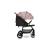 Lionelo - Carucior sport Alexia, 6 luni+, Cu amortizoare, Suport pentru biberon/pahar, Plasa de tantari, Saculet de picioare, Cu UPF50+, Cadru din aluminiu, 0- 15 kg, Roz