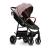 Lionelo - Carucior sport Alexia, 6 luni+, Cu amortizoare, Suport pentru biberon/pahar, Plasa de tantari, Saculet de picioare, Cu UPF50+, Cadru din aluminiu, 0- 15 kg, Roz