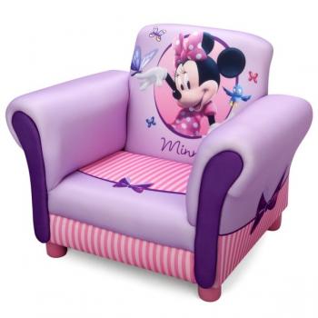 Fotoliu Cu Cadru Din Lemn Disney Minnie Mouse